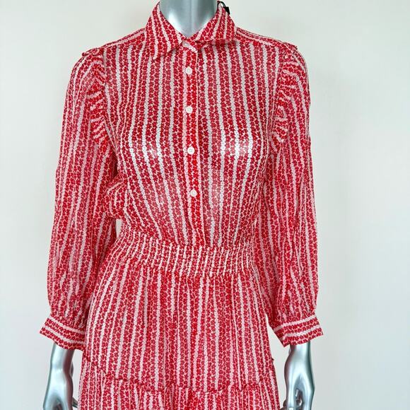 NWT!!! The Kooples women maxi dress size 1 or S Retail 525$ - Picture 3 of 12